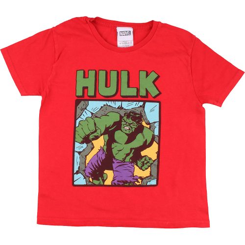 Marvel Hulk piros póló (104) kisfiú