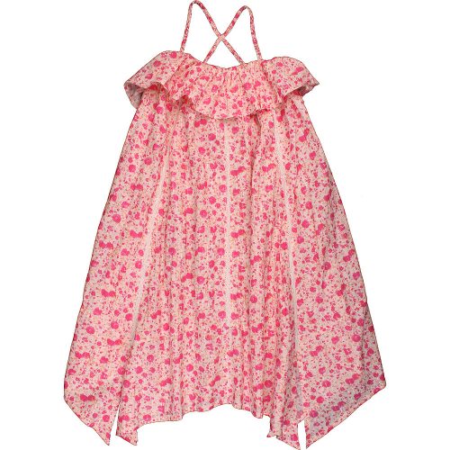 Next Rózsaszínvirágos ruha (122) kislány