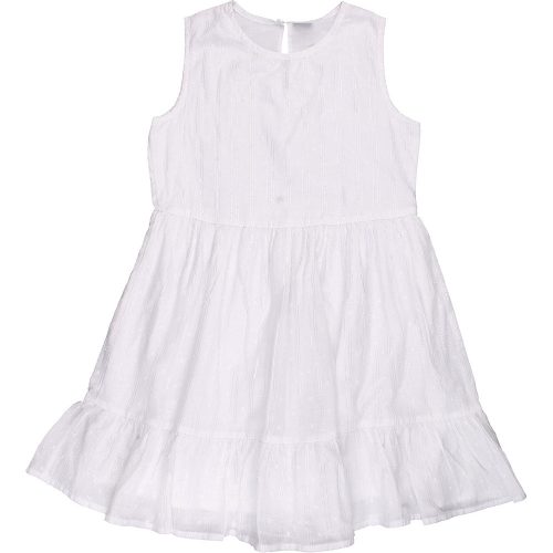 Next Csíkos fehér ruha (122) kislány
