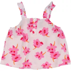 Matalan Rózsaszínvirágos felső (98) kislány