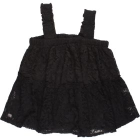 River Island Fekete csipke felső (140) lány