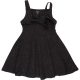 Csillogó fekete ruha (122) kislány