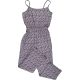 Primark Virágos grafit jumpsuit (146) lány