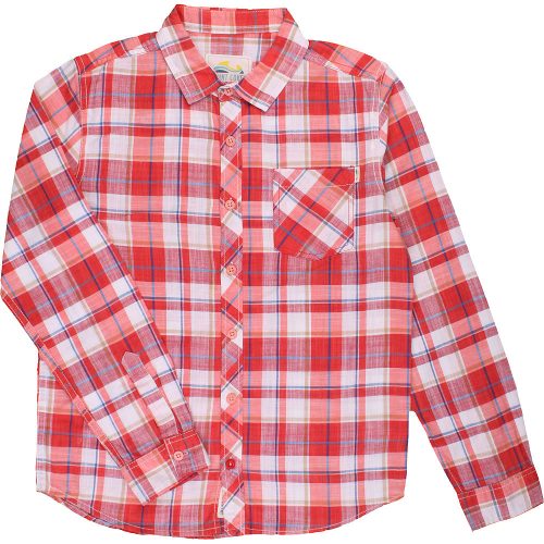 Piroskockás ing (152) fiú