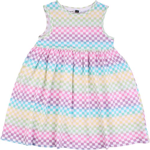Pep&Co Színeskockás ruha (98-104) kislány