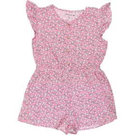 Virágos playsuit (116) kislány
