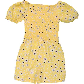 Pep&Co Virágos sárga playsuit (140) lány