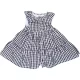 F&F Kékkockás ruha (74) baba