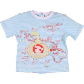 Kékcsíkos póló (80) baba