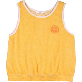 Marks&Spencer Sárga frottír felső (140) lány