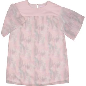 Puncs-szürkemintás ruha (128) kislány