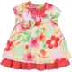 Virágos ruha (74-80) baba
