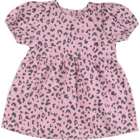 Next Mintás lila ruha (80) baba