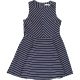 Marks&Spencer Csíkos kék ruha (140) lány