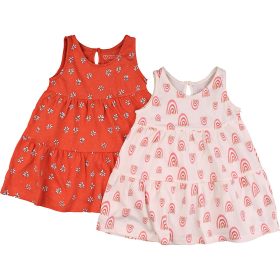 Primark Szivárványos-virágos ruha szett (74) baba