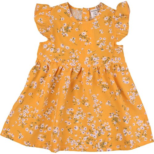 Virágos sárga ruha (74) baba