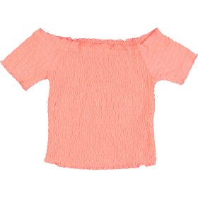 Primark Gyűrt barack felső (128) kislány