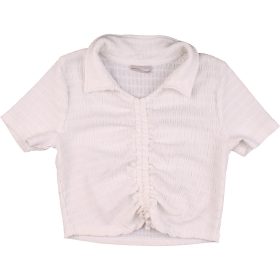 Matalan Gyűrt törtfehér felső (146) lány