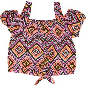 Pep&Co Színesmintás felső (128) kislány