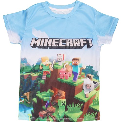 Minecraft póló (140) fiú