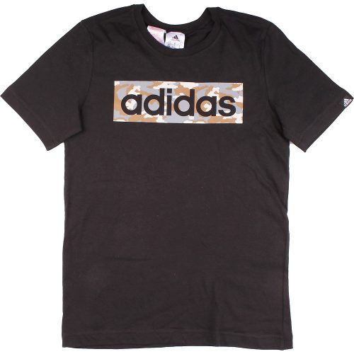 Adidas Fekete póló (152) fiú