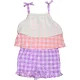 Pep&Co Virágos-kockás playsuit (152) lány