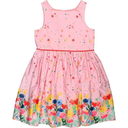 Primark Virágos rózsaszín ruha (128) kislány