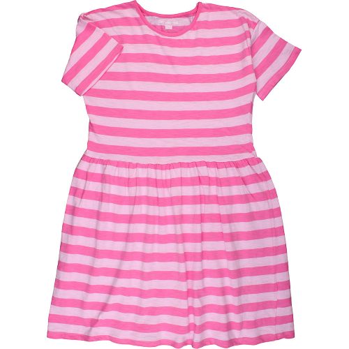 F&F Csíkos rózsaszín ruha (170) tini lány
