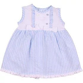 Kékcsíkos ruha (62) baba