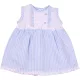 Kékcsíkos ruha (62) baba