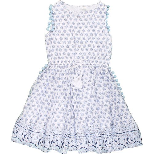 Next Kékvirágos ruha (134) lány