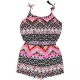 Pep&Co Színesmintás playsuit (116-122) kislány