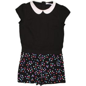 Marks&Spencer Csillagos fekete playsuit (140) lány