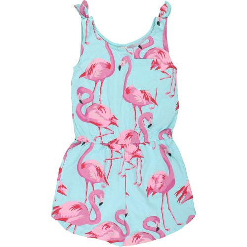 TU Flamingós playsuit (134) lány
