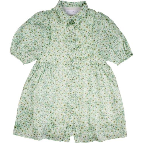 Zara Zöldvirágos ruha (116) kislány
