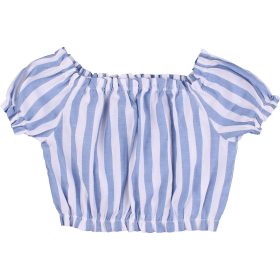 Csíkos felső (140) lány