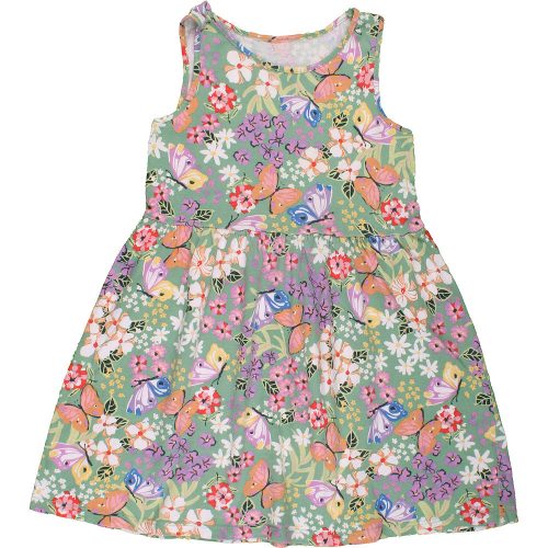 H&M Pillangós zöld ruha (110-116) kislány