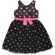 H&M Hattyús fekete ruha (122) kislány