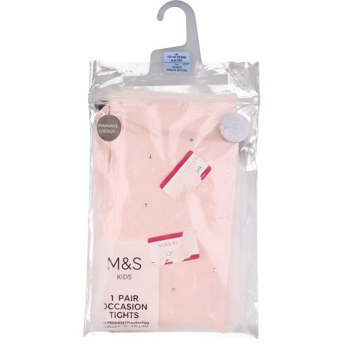 Marks&Spencer Strasszos barack nylon harisnya (164) tini lány