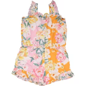 River Island Virágos playsuit (98) kislány