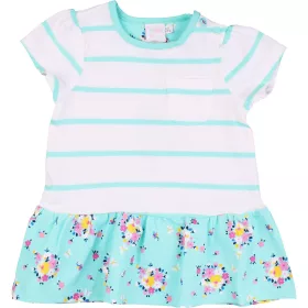 Miniclub Virágos-csíkos ruha (62) baba