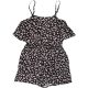 New Look Virágos fekete playsuit (140) lány