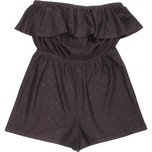 New Look Áttört fekete playsuit (152-158) tini lány