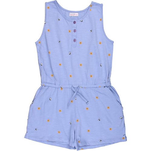 Fat Face Virágos kék playsuit (152) lány