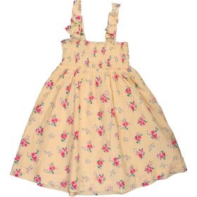 Gap Virágos sárga ruha (98) kislány
