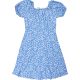 Zara Virágos kék ruha (152) lány