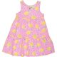 F&F Citromos rózsaszín ruha (122) kislány