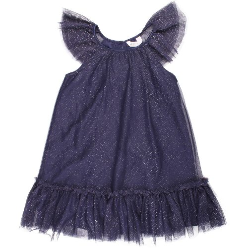 H&M Kék tüllruha (128) kislány