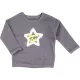 Csillagos grafit pulóver (80) baba