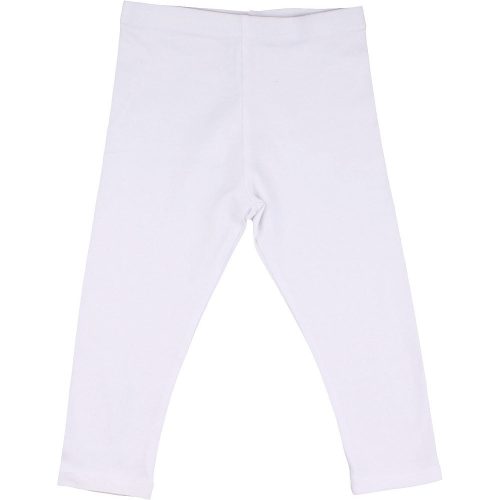Miniclub Fehér leggings (80-86) baba